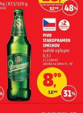 PIVO STAROPRAMEN SMÍCHOV