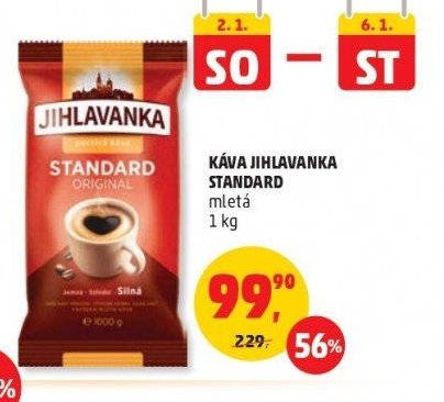 Káva Jihlavanka Standard