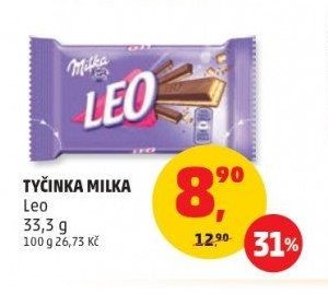 Tyčinka Milka Leo