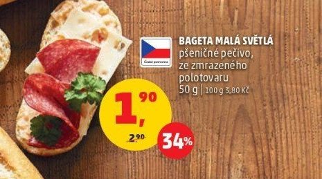 BAGETA MALÁ SVĚTLÁ
