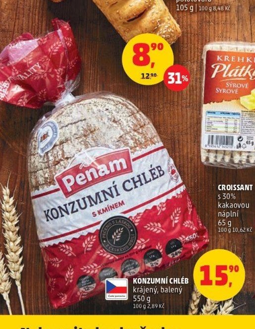 KONZUMNÍ CHLÉB