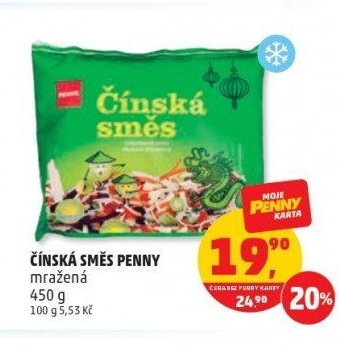 Čínská směs Penny mražená