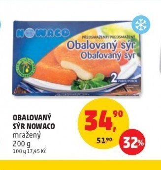 Obalovaný sýr Nowaco