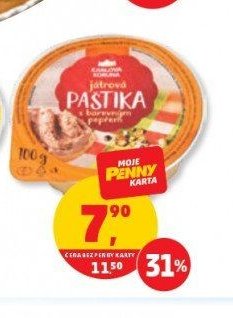 Paštika Karlova Koruna játrová s barevným pepřem