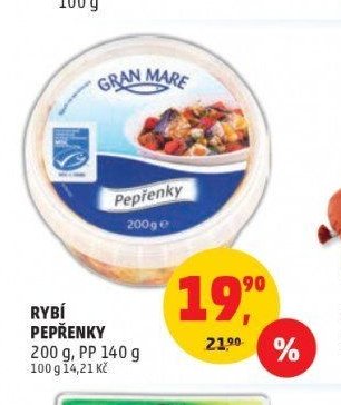 Rybi pepřenky Gran Mare