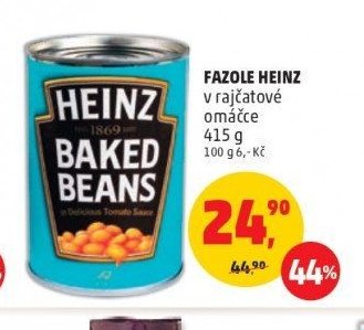 FAZOLE HEINZ v rajčatové omáčce 415 g
