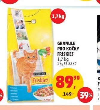 GRANULE PRO KOČKY FRISKIES