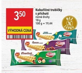 Kukuřičné trubičky