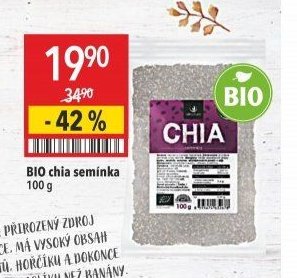 BIO chia semínka