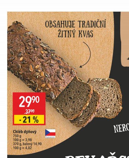 Chléb dýňový
