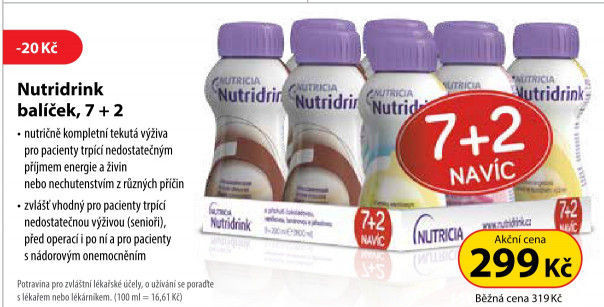 Výživa Nutridrink