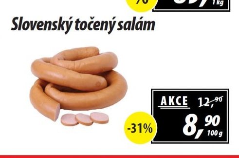 Slovenský točený salám