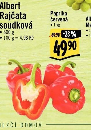 Paprika červená