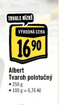 Albert Tvaroh polotučný