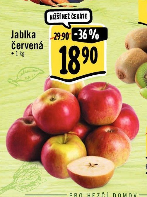 Jablka červená