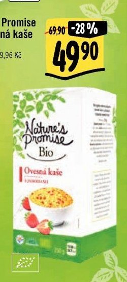 Nature's Promise Bio Ovesná kaše