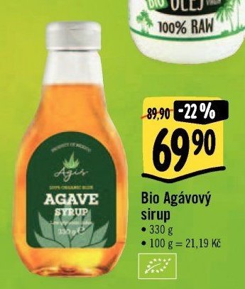 Bio Agávový sirup
