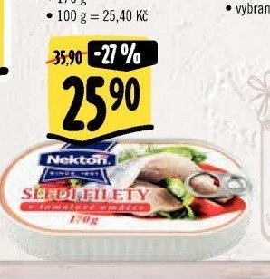 Nekton Sledí filety v tomatě