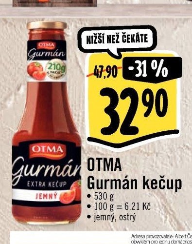 OTMA Gurmán kečup