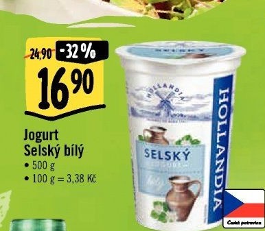 Bílý jogurt selský Hollandia