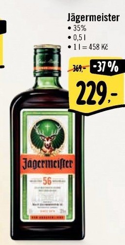 Bylinný likér Jägermeister