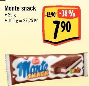 Dezert mléčný Monte Snack Zott