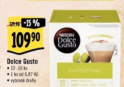 Kapsle Dolce Gusto Nescafé
