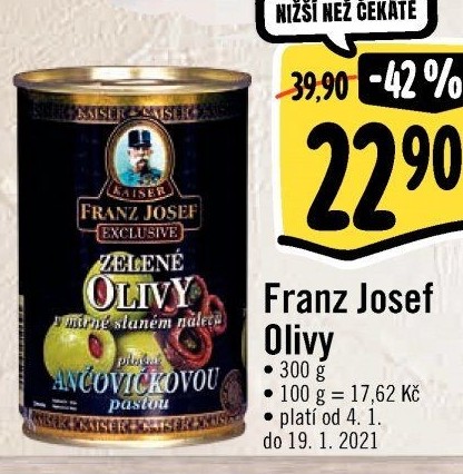 Olivy Exclusive Kaiser Franz Josef