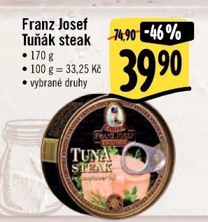 Tuňák steak v oleji Exclusive Franz Josef Kaiser