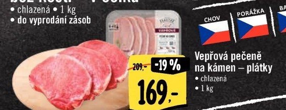 Vepřová pečeně na kámen Albert