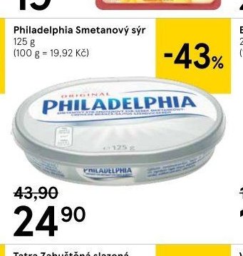 Philadelphia Smetanový sýr