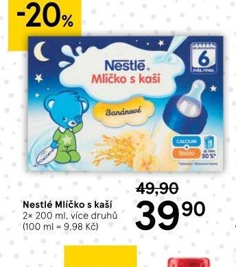 Nestlé Mlíčko s kaší