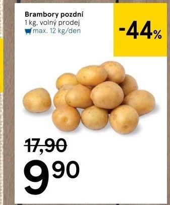 Brambory konzumní pozdní