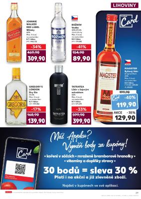 akční leták Kaufland 4.1.2021-12.1.2021