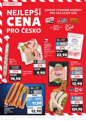 akční leták Kaufland 4.1.2021-12.1.2021
