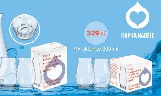 4x sklenice 300 ml