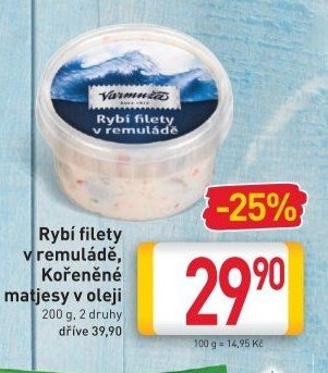 Rybí filety v remuládě