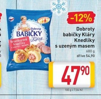Dobroty babičky Kláry Knedlíky s uzeným masem