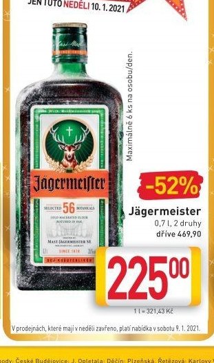 Jägermeister 0,7 l