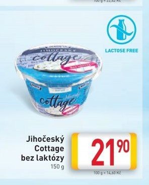 Jihočeský Cottage bez laktózy