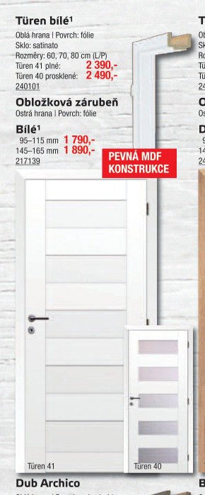 Türen bílé - UNI HOBBY akcniletaky.com
