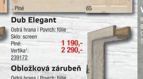 Dub Elegant - UNI HOBBY akcniletaky.com
