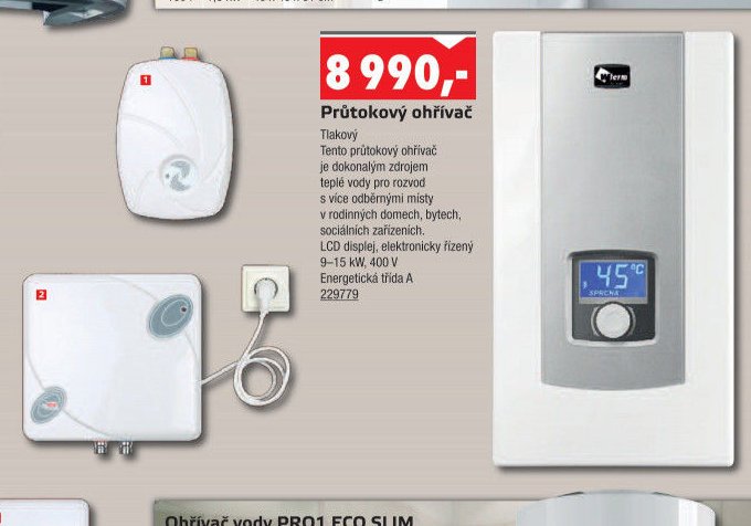 Průtokový ohřívač (Tlakový) - UNI HOBBY akcniletaky.com