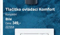 Tlačítko ovládací Komfort Bílé - UNI HOBBY akcniletaky.com
