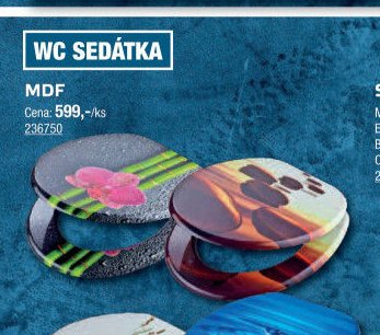 WC sedátka MDF - UNI HOBBY akcniletaky.com