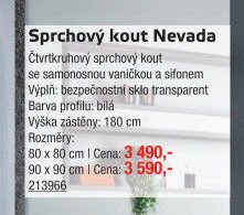 Sprchový kout Nevada - UNI HOBBY akcniletaky.com
