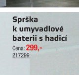 Sprška k umyvadlové baterii s hadicí - UNI HOBBY akcniletaky.com
