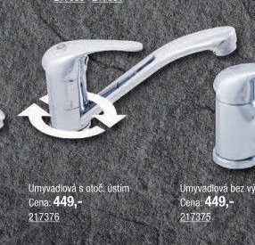 Baterie Sázava (Umyvadlová s otoč. ústím) - UNI HOBBY akcniletaky.com