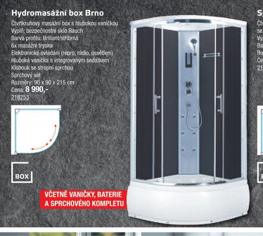 Hydromasážní box Brno - UNI HOBBY akcniletaky.com