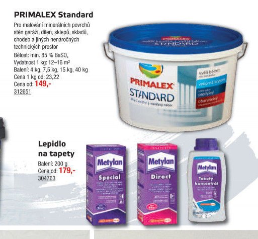 PRIMALEX Standard - UNI HOBBY akcniletaky.com